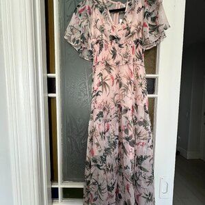 Avantlook Floral Midi Dress